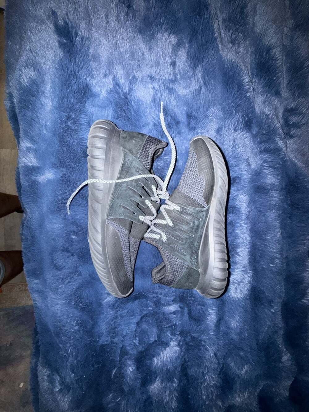 Adidas Tubular Radial Sneakers in Charcoal Grey